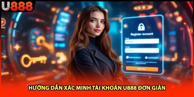 Hướng dẫn xác minh tài khoản U888 đơn giản